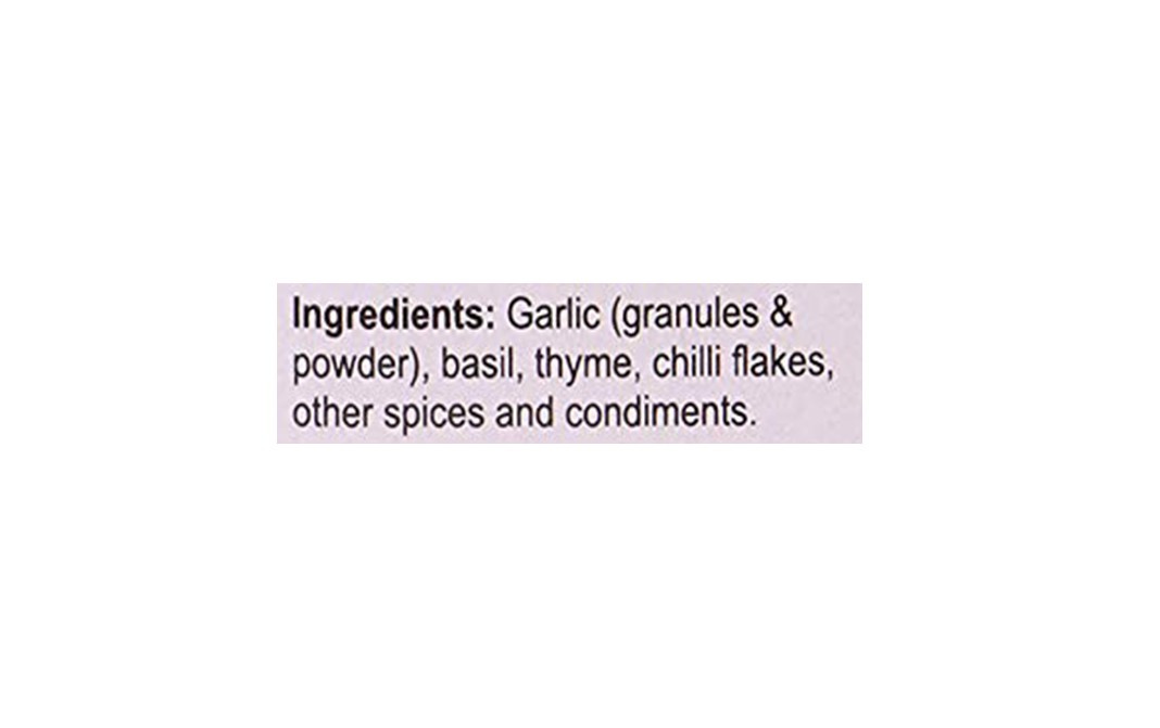 Foodfrillz Garlic Bread Seasoning    Plastic Jar  60 grams